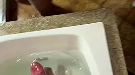 i'm watchin' two young guys wit big cocks fuckin' the hot babe in the jacuzzi