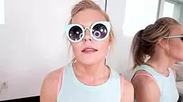 Nicole Clitman Takes Huge Cock Down Her Throat in POV Deepthroat Facefuck. Ends with Cum Swallow!