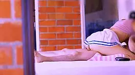 Tempting Petite Latina Hijastra Stirs Uncontrollable Desire in Tight Body Encounters at Apartment