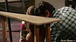 Classy Teen 18+ With ROUNDASS Gets Nailed Deep