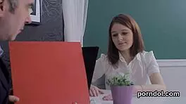 lovable is seduced and screwed by her elder teacher