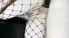 Slender Russian Girlfriend In Skirt And Stockings Fucked Standing With Monster Cock In Tight Pussy Cum Inside