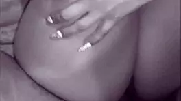 A man takes a close-up of hot sex with his cutie