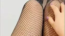 Sexy Slender Legs of DepravedMinx in Wild Public Riding Action