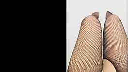 Sexy Slender Legs of DepravedMinx in Wild Public Riding Action