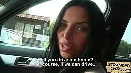 Hot teen 18+ bangs hard for a ride, Kira Queen