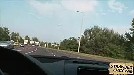 Hot teen 18+ bangs hard for a ride, Kira Queen