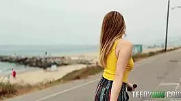 I’m Crazy About Sahara Skye and Donnie Rock in Wild Action. Their Petite Frame Drives Me Nuts!