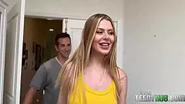 I’m Crazy About Sahara Skye and Donnie Rock in Wild Action. Their Petite Frame Drives Me Nuts!