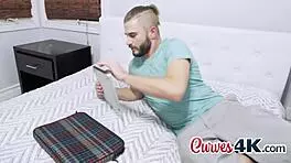 Brandi and Mandy Perform Oral While Bent Over for Monster Cock Drilling