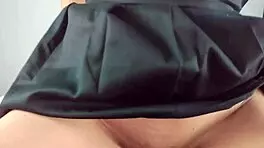 Schoolgirl in uniform begs for grade help, ends up getting fucked