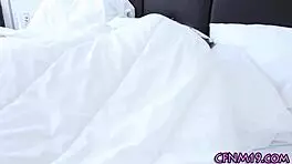 Cfnm teen 18+ pov cumshot on cock