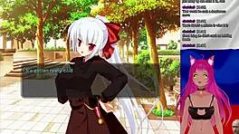 vtuber lewdneko plays girlfriend president part 8