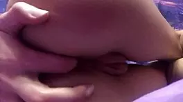 young slut on webcam caresses pussy and anal passionately