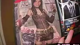 Meaghan Rubs Her Pussy Through Panties To Orgasm Close-Up!