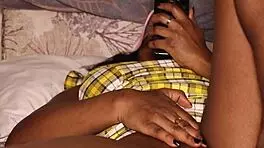 Teen Girl Touches Herself At A Party