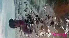 João Provocou E Chupou Uma Loira Gostosa Na Praia Ela Adora Uma Linguada!