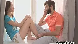 Poor Guy Lets Foxy Mate Screw His Companion For Cash In Wild Threesome