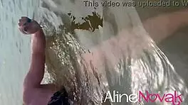 João Provocou E Chupou Uma Loira Gostosa Na Praia Ela Adora Uma Linguada!