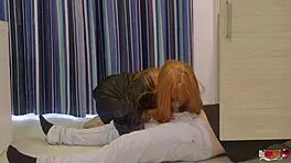 i sucked the plumber's cock, then he fucked me deep