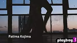 sexy big ass latina fatima kojima poses in provocative lingerie