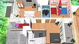 Confined With Goddesses: Masturbating Friend's Teen Vagina.