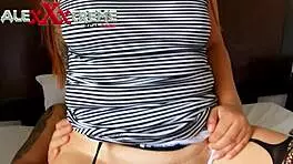 Petite 18+ Babe Finds Stepbrother Masturbating In His Room And Proposes To Fuck