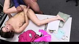 beverly hills thief nicole aria caught by justin magnum