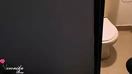 Man, my step cousin came onto me, so I nailed her quick in the bathroom!