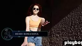 Perfect teen model deisy leon teasing in sexy clothes showing amazing body