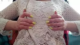 I want you to play with my big tits, their perfect - luxuryorgasm