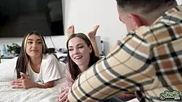 Peter Green Penetrates Stepsister Violet Gems Pussy Deeply in Various Positions