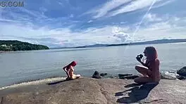 Come with me, and on the way, I'll tell you about the teen 18+ with natural tits and balloon.