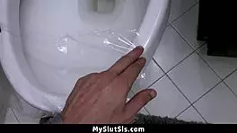 stepbro asks his stepsis to suck on his cock a little bit - myslutsis