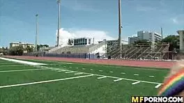 Check out this huge tit sporty latina blonde