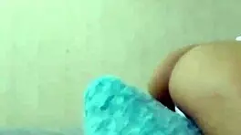 Latina Teen Alone At Home