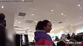 stellar czech teen seduces in supermarket, gets pounded in pov