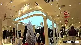 stellar czech teen seduces in supermarket, gets pounded in pov