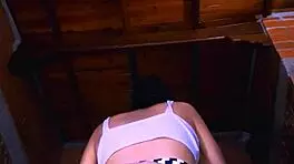 Shy petite students often receive special assistance from their teacher to pass the subject easily