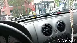 Teen slut feels intense pleasure in hardcore pov fucking