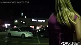 why does this glamorous bitch open her mouth for a hardcore blowjob pov?