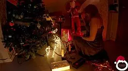 Christmas anal part 2 slams hard and deep