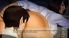 amateur teen with big ass gets her wet pussy eaten intensely before anal