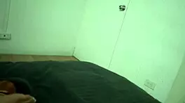 Besecret Linda, Sexy Latina With Small Tits, Masturbates Pussy While Giving Blowjob To Boyfriend