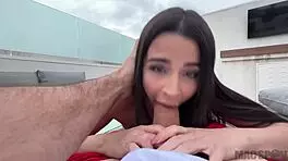 Petite spinner Kylie Rocket gets tough session with J Mac