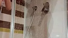 Why does this slut fuck her ass with a dildo in the shower?