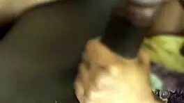 Wow, Dzaddylongstrokes takes that big black cock deep in his throat!