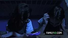 Perv Stepdad Fucks Her Best Friend - Kelsey Kage Lily Moon