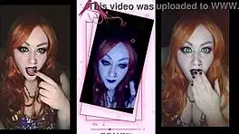 Cute Teen 18+ Babe Gives Jerk Off Instructions in Teasing Cowgirl Pose