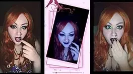 Cute Teen 18+ Babe Gives Jerk Off Instructions in Teasing Cowgirl Pose